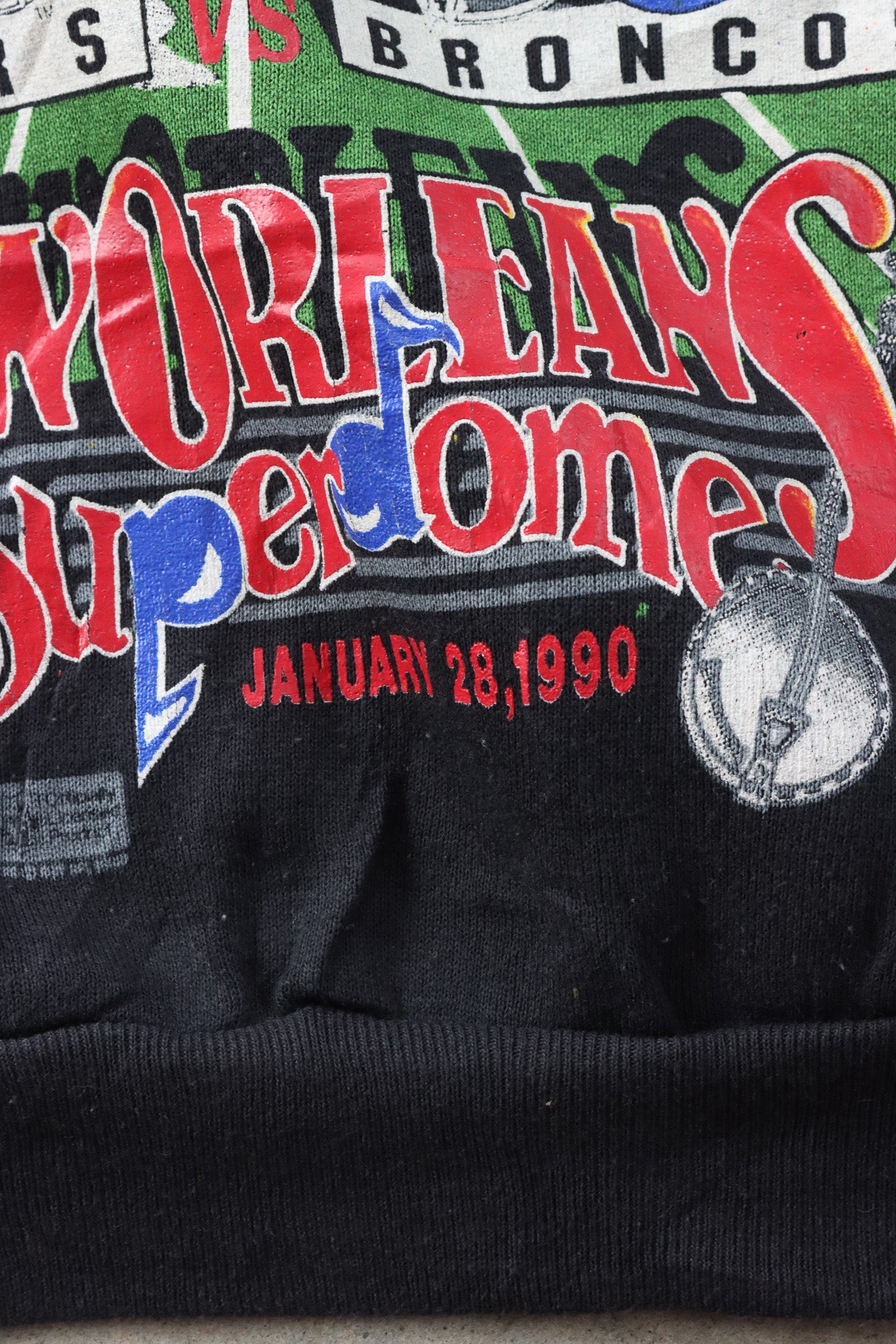 Vintage 1990 New Orleans Sweater Small