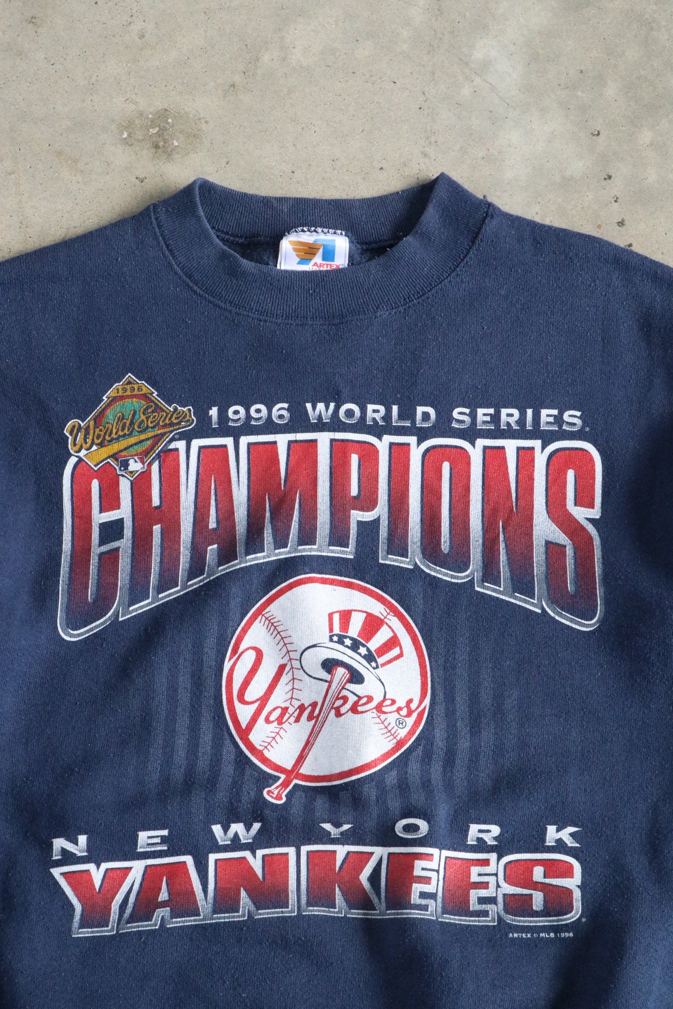 Vintage 1996 MLB NY Yankees Sweater Small