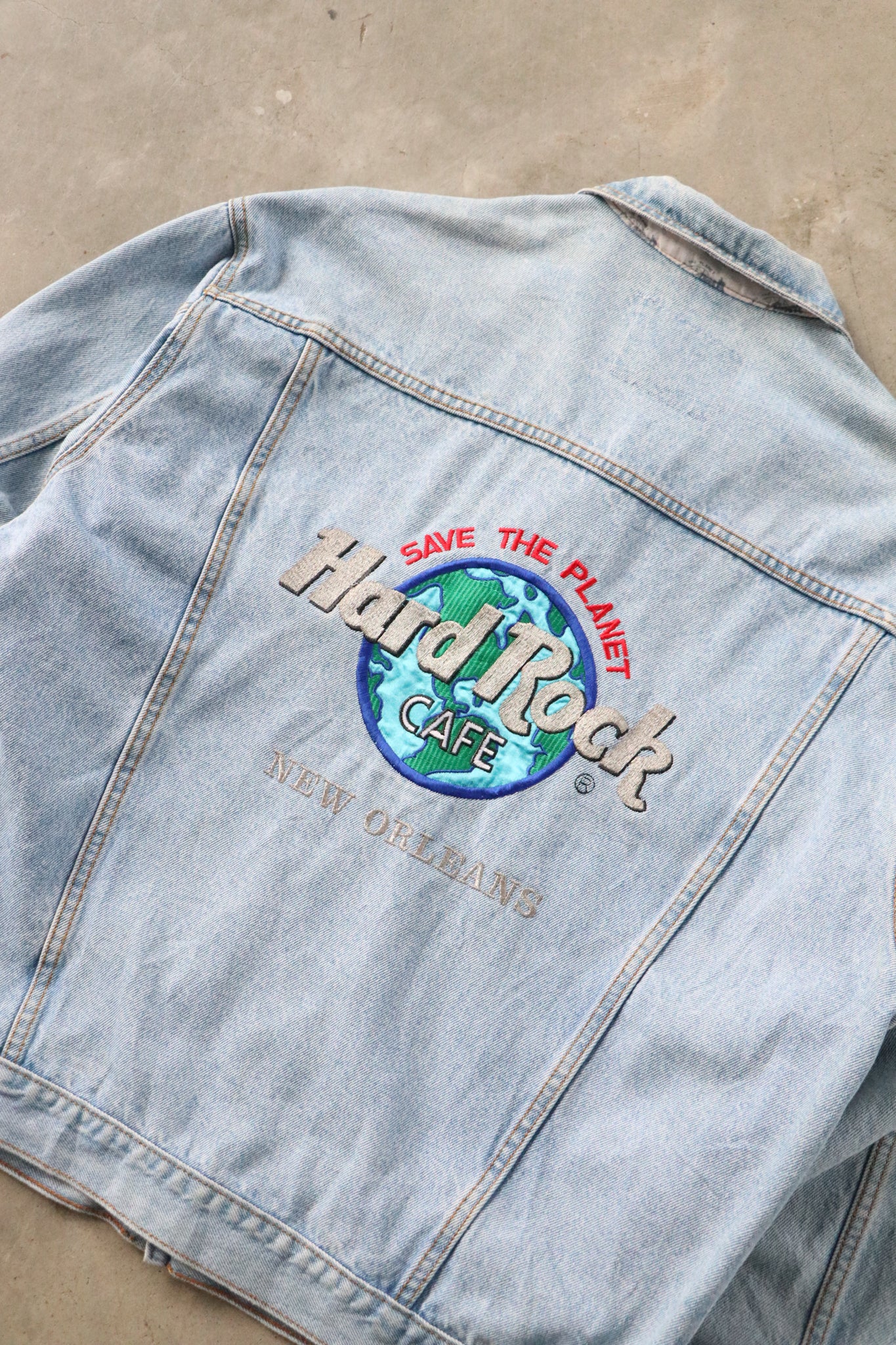Vintage Hard Rock Cafe Denim Jacket Large
