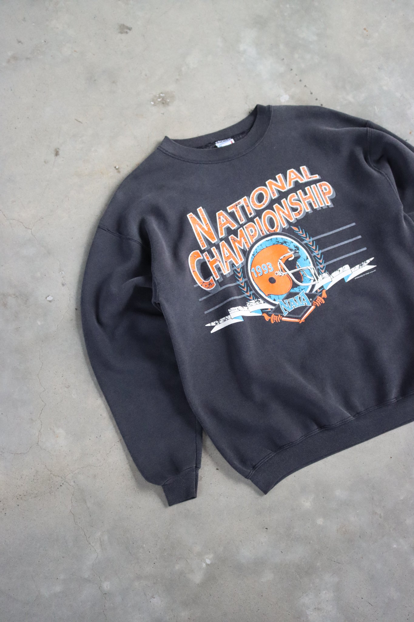 Vintage 1993 College Football Sweater Medium