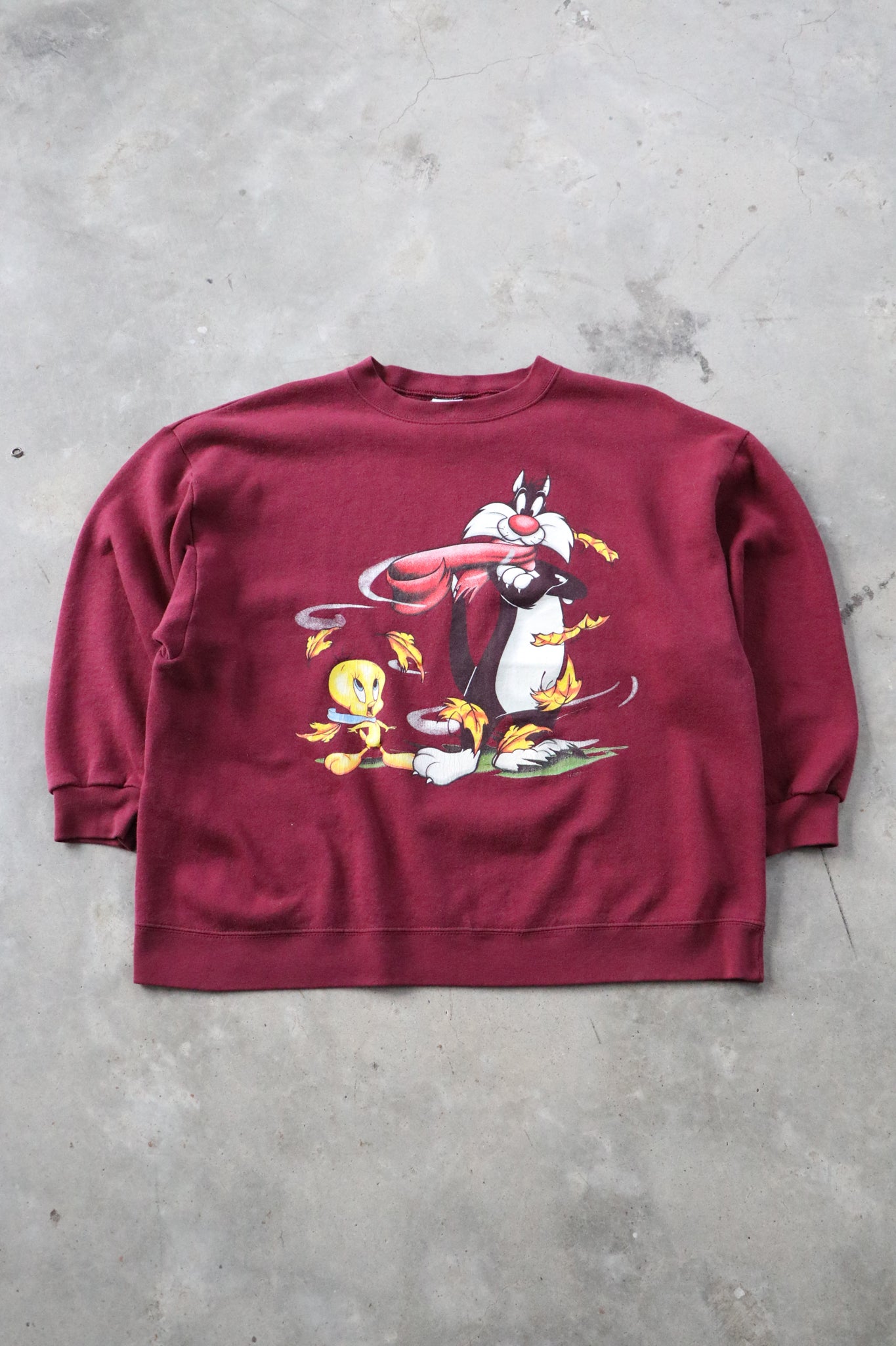 Vintage 90s Tweety & Sylvester Sweater Medium