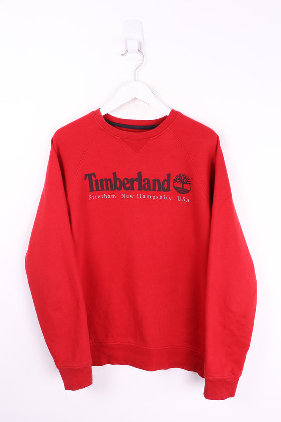 Vintage Timberland Spellout Sweater Small