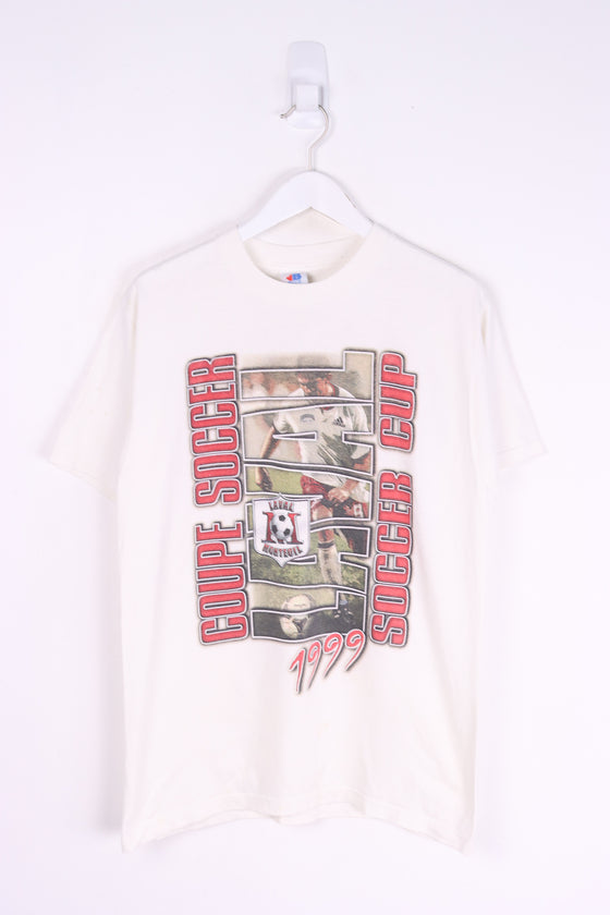 Vintage 1999 Coupe Soccer Tee Large